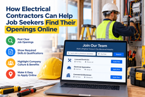 How Electrical Contractors Can Help Job Seekers Find Their Openings Online